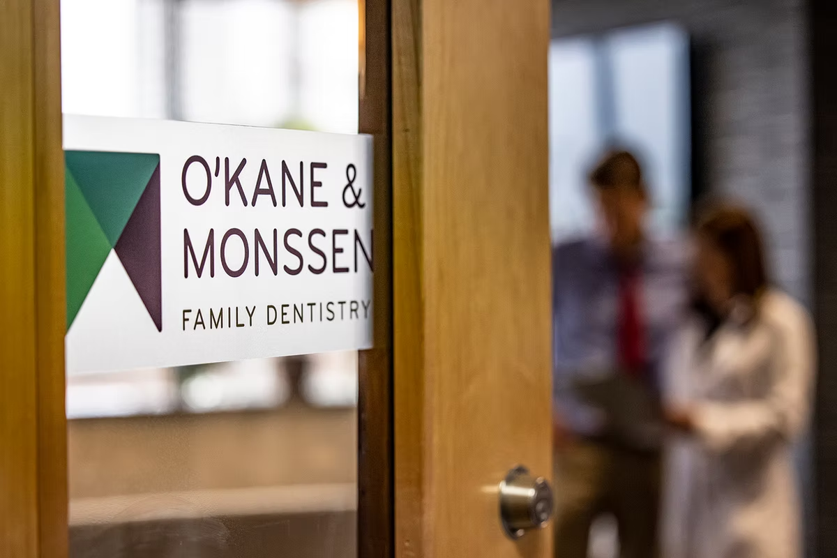 O'Kane & Monssen Family Dentistry office entrance