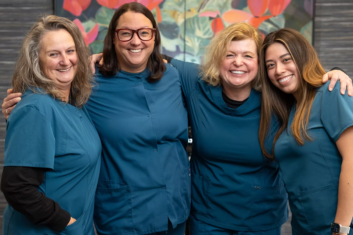 Dental assistants at O'Kane & Monssen Family Dentistry